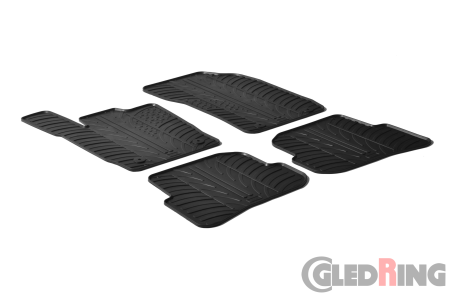 Gledring gumeni auto tepisi za Audi A4 A1 2010-11.2018/3 & 5 vrata