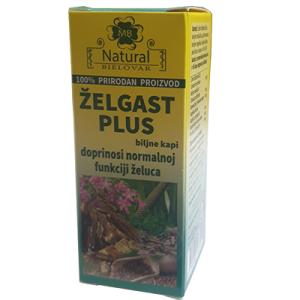 MB Natural biljne kapi Želgast plus, 50 ml