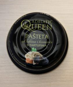 Adriatic Queen Pašteta od lubina i komarče s tartufima, 95 g, pakiranje 18 kom