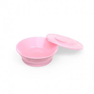 Twistshake Zdjelica 6+m Pastel Pink