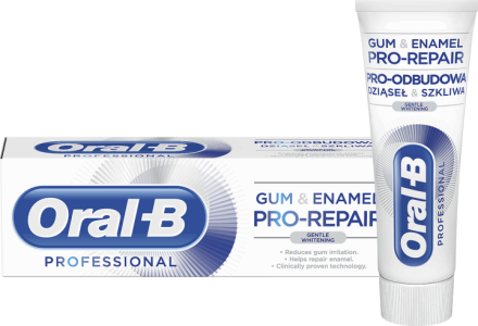 Oral-B  zubna pasta Pro gum & enamel White 75 ml