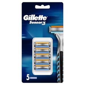 Gillette Sensor3 patrone, 5 kom
