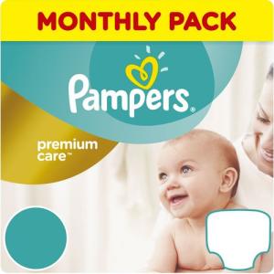 Pampers pelene Premium Care mjesečno pakiranje veličina 3 (6-10 kg) 204 kom