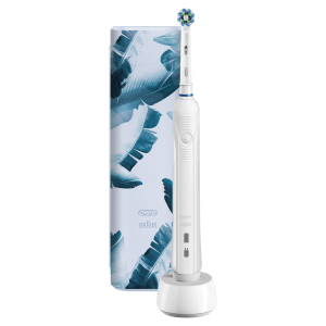 Oral-B električna zubna četkica Pro 750 s putnom torbicom, Bijela