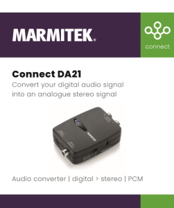 Marmitek audio pretvarač digitalno stereo PCM