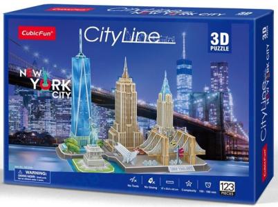 Cubicfun 3D puzle City Line New York