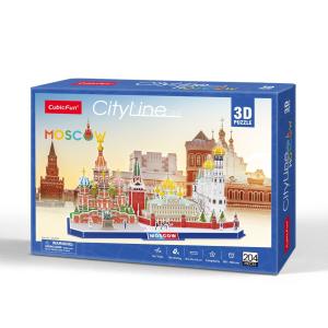 3D puzle City Line Moskva