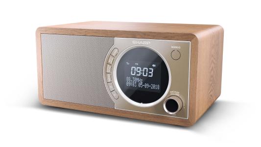 Sharp Radio DR-450 brown (dab+, fm, bt, rds)