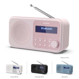 Sharp radio DR-P420, Pink (DAB+, DAB, FM, BT, RDS)
