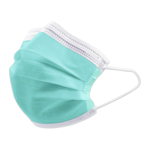 Zaštitine maske kirurške 50 kom troslojne Tip IIR boja ZELENA - SimpleMask