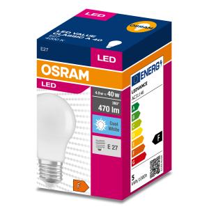 OSRAM Led Value A 40=5W-840 E27