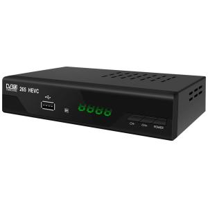 NET Prijemnik zemaljski DVB-T2 H.265 HEVC , display, SCART HDMI - U-005