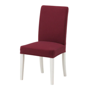 Rastezljiva navlaka za stolac tamno crvene boje