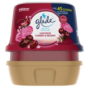 Glade® Fragranced bathroom gel Luscious Cherry & Peony osvježivač zraka